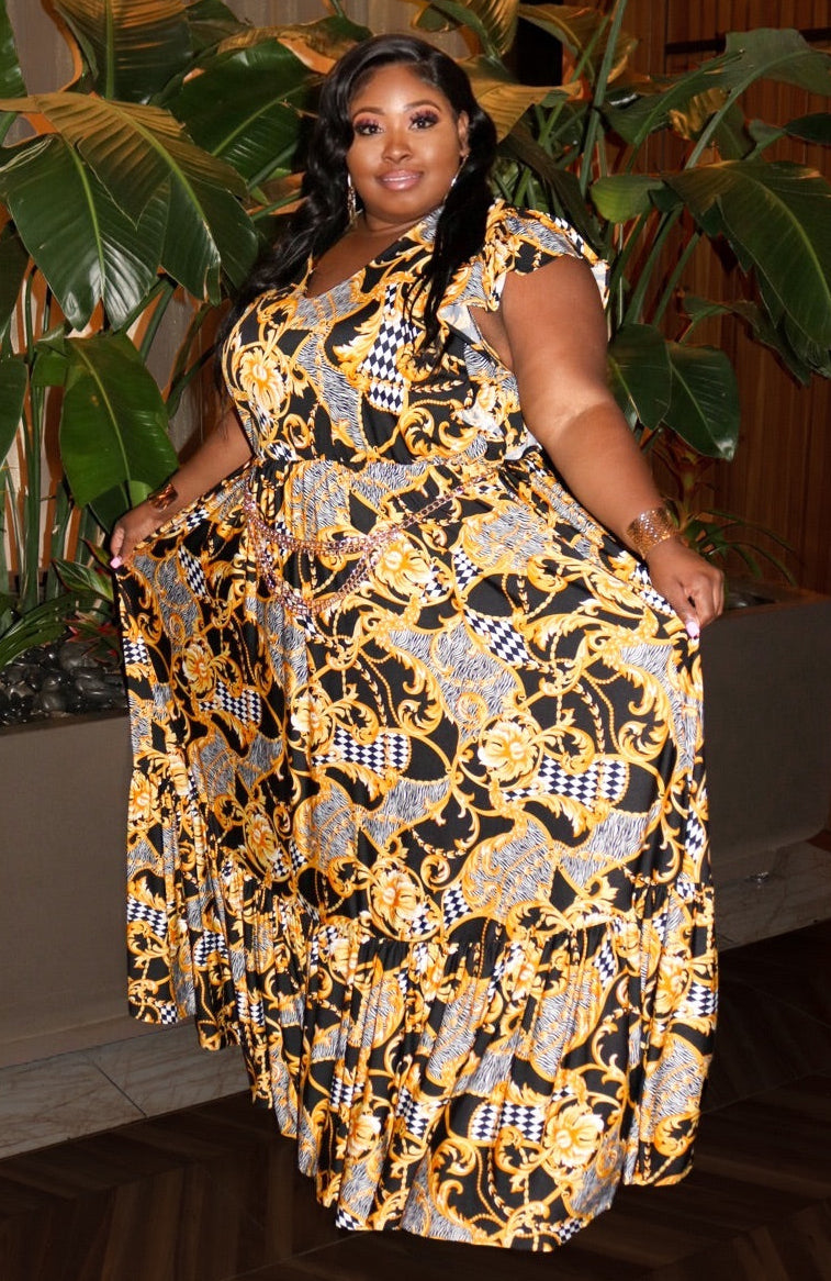 Golden Chain Dress