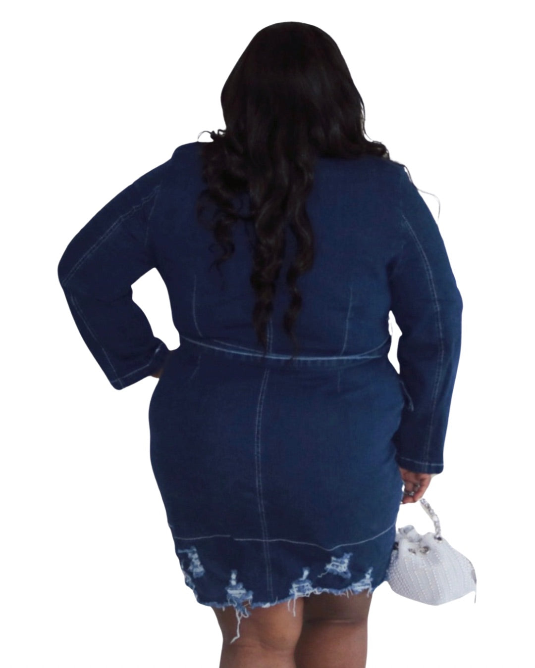 Denim Dynasty Dress Dark