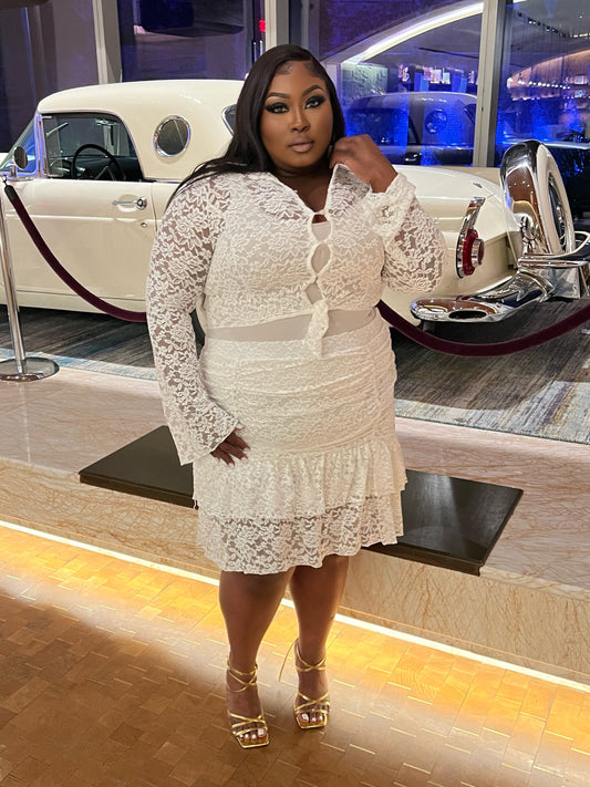 Karolina White Lace