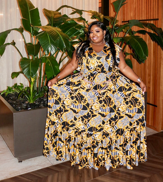 Golden Chain Dress