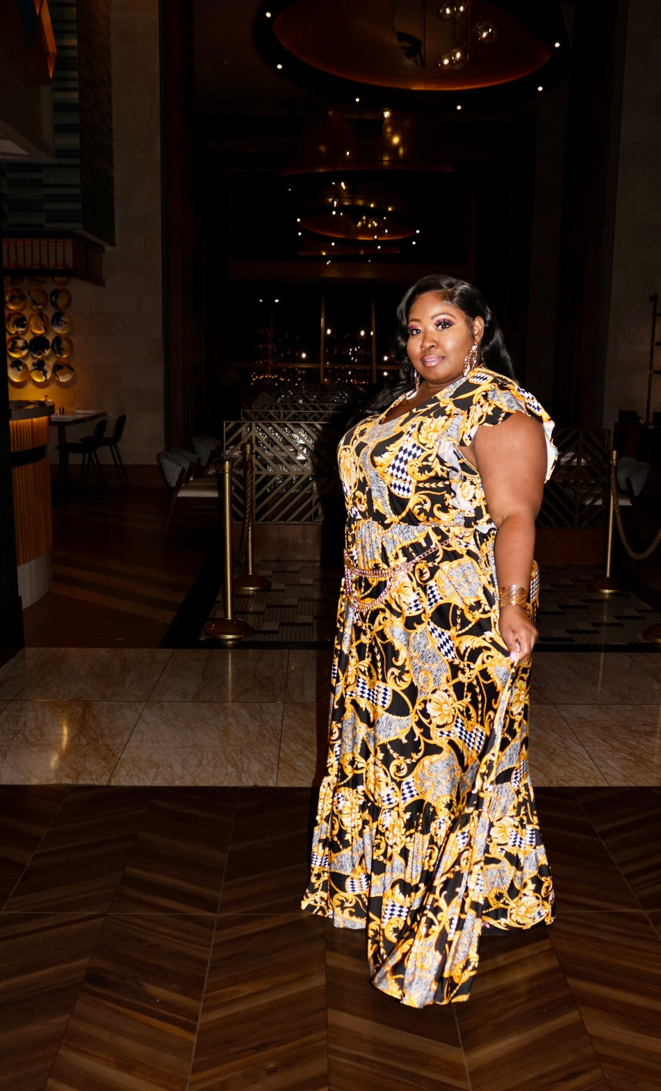 Golden Chain Dress